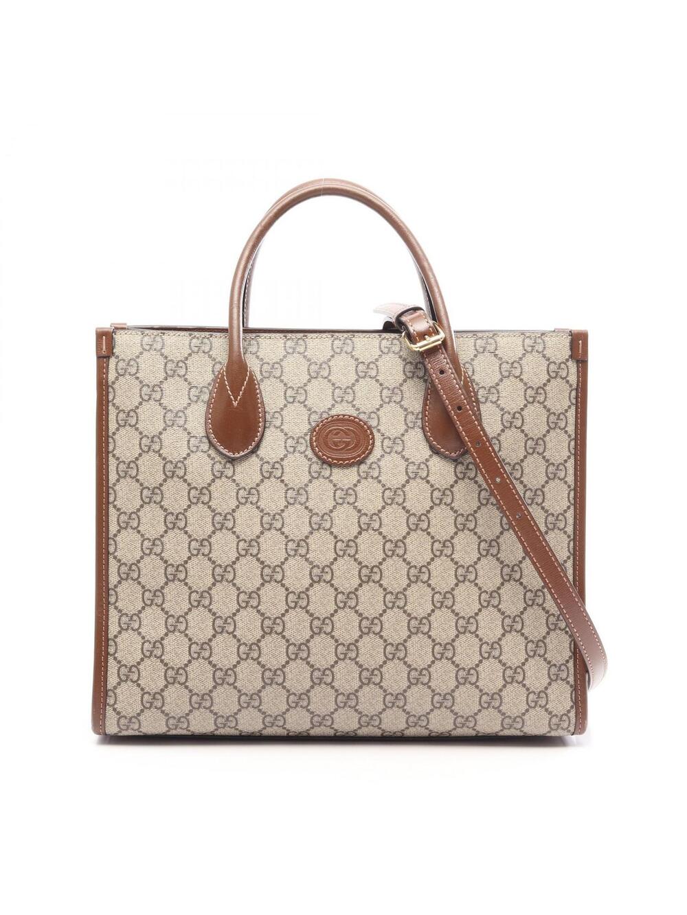 Gucci Gg Supreme Shoulder Tote Handbag #321561G13B